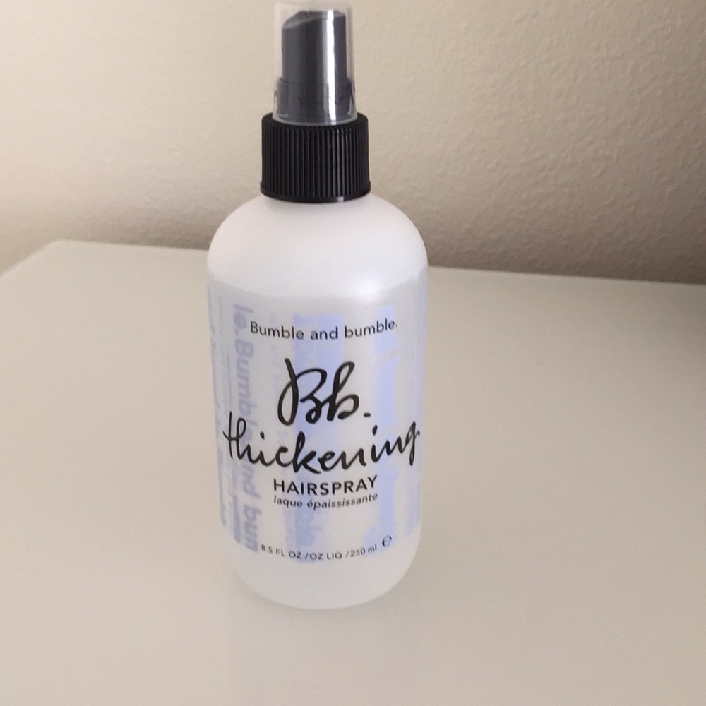 Bumble and Bumble thickening hairspray